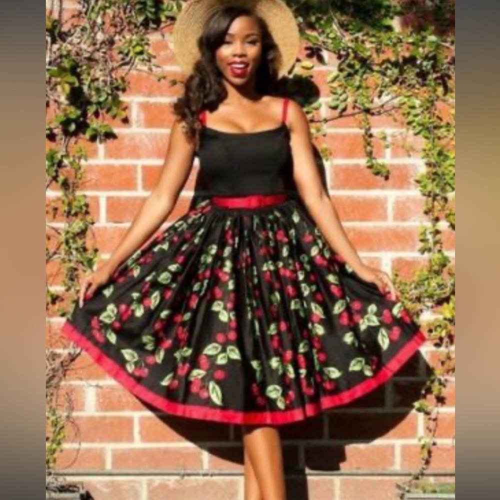 COPY - Pinup Girl Clothing Cherry Jenny Dress
